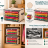 Saree Storage Cover with Clear Window & Zip